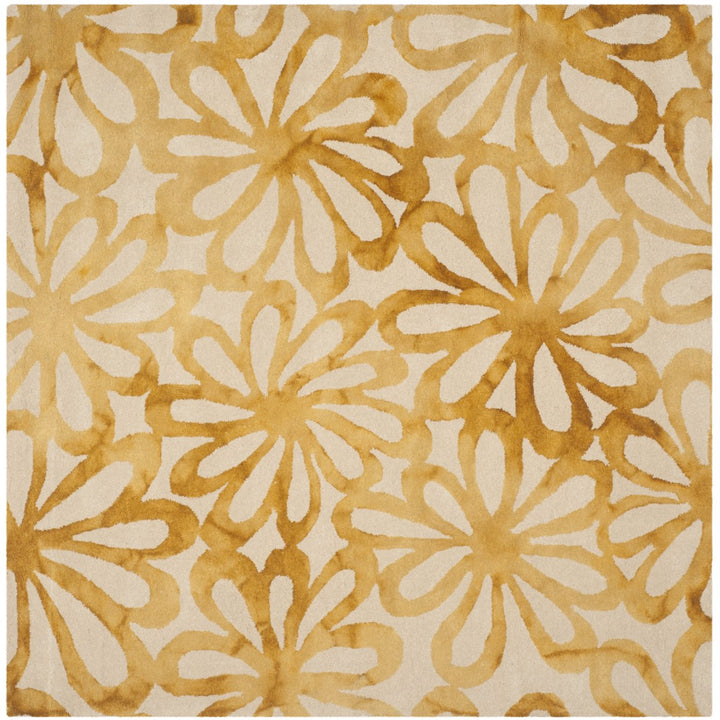 SAFAVIEH Dip Dye DDY527M Handmade Beige / Gold Rug Image 8