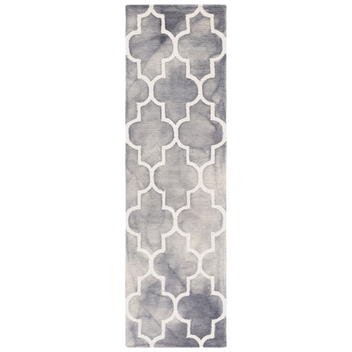 SAFAVIEH Dip Dye DDY535C Handmade Grey / Ivory Rug Image 5