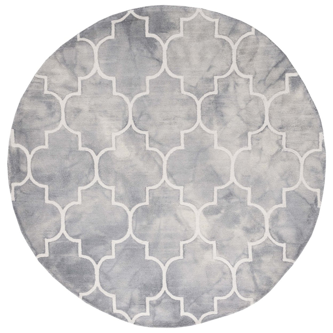 SAFAVIEH Dip Dye DDY535C Handmade Grey / Ivory Rug Image 1