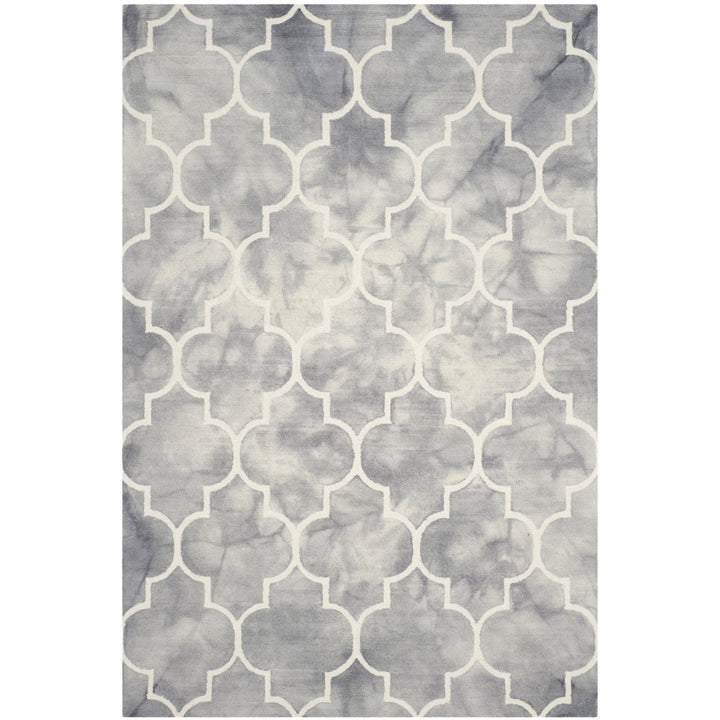 SAFAVIEH Dip Dye DDY535C Handmade Grey / Ivory Rug Image 1