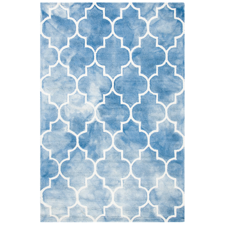 SAFAVIEH Dip Dye DDY535K Handmade Blue / Ivory Rug Image 7