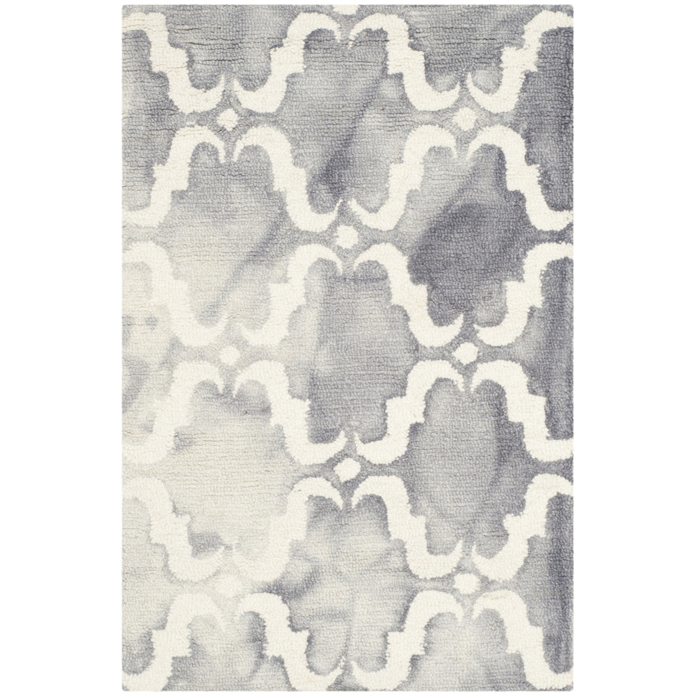 SAFAVIEH Dip Dye DDY536C Handmade Grey / Ivory Rug Image 2