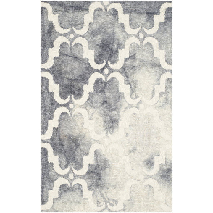 SAFAVIEH Dip Dye DDY536C Handmade Grey / Ivory Rug Image 3