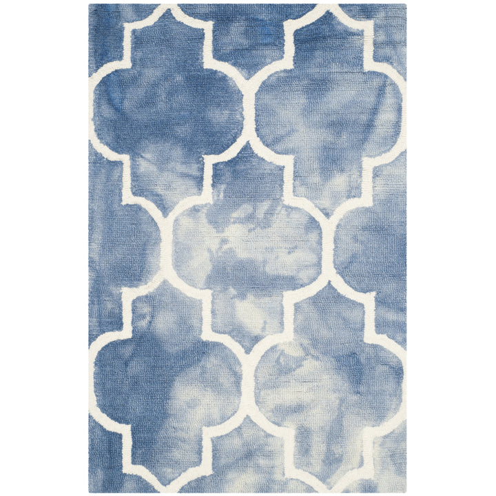 SAFAVIEH Dip Dye DDY535N Handmade Navy / Ivory Rug Image 3