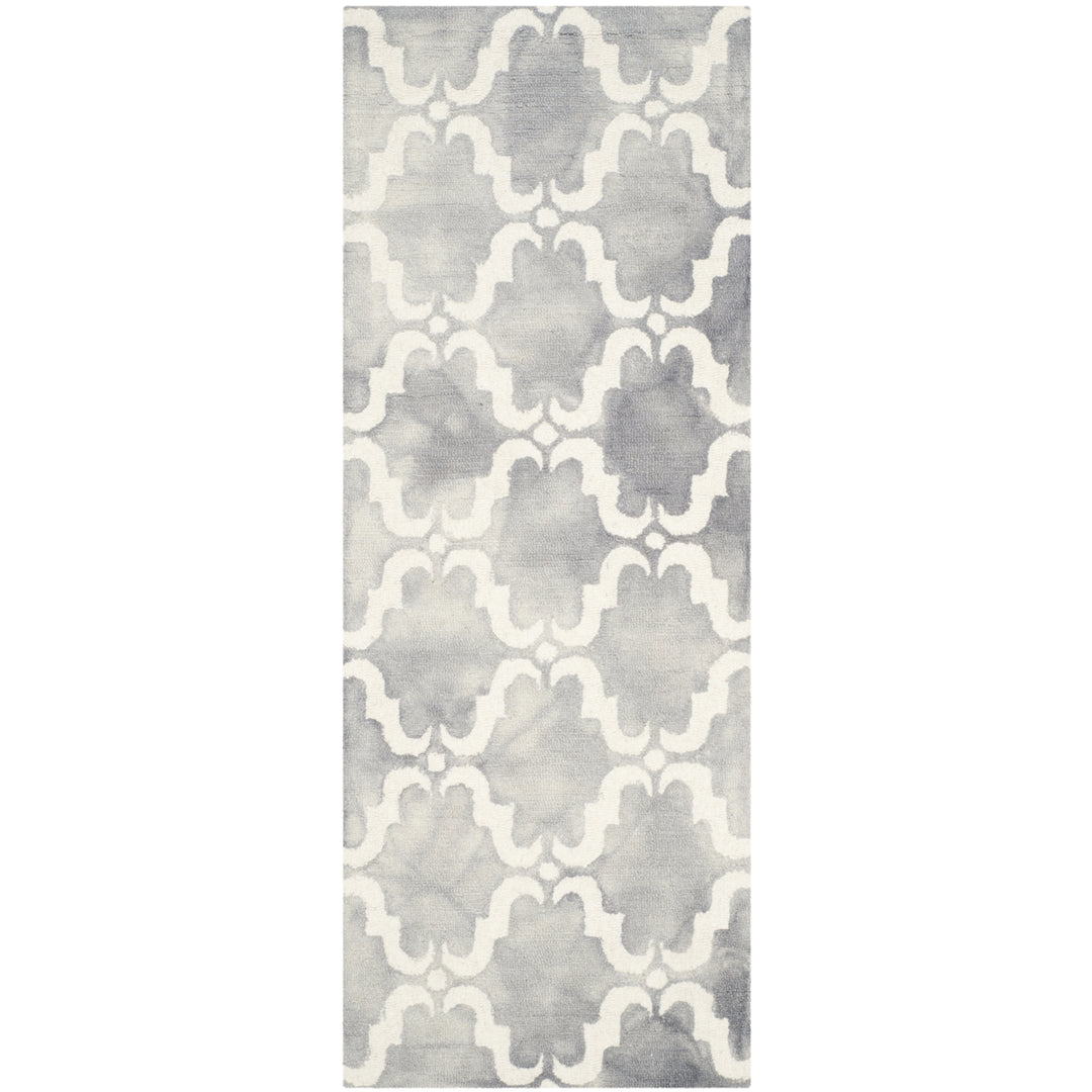 SAFAVIEH Dip Dye DDY536C Handmade Grey / Ivory Rug Image 4