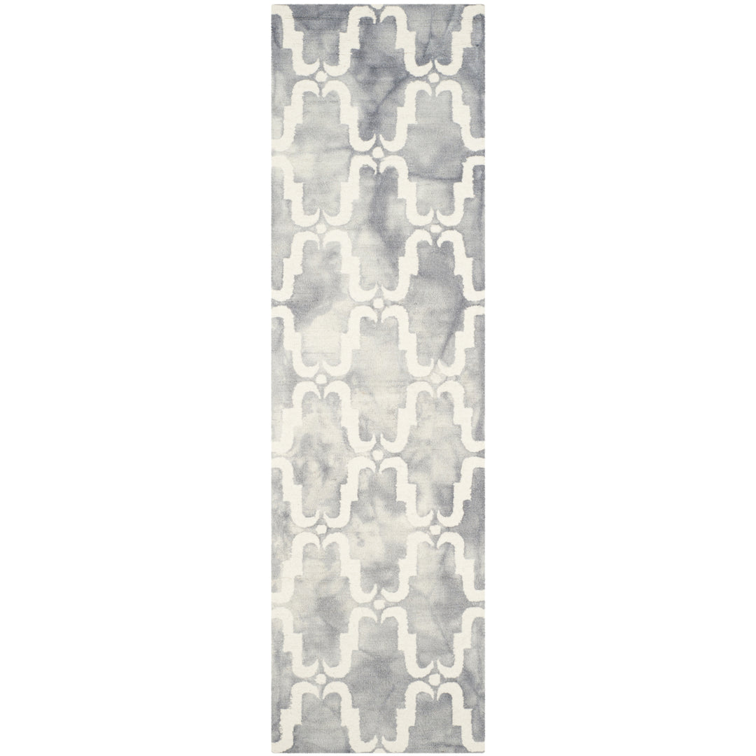 SAFAVIEH Dip Dye DDY536C Handmade Grey / Ivory Rug Image 5