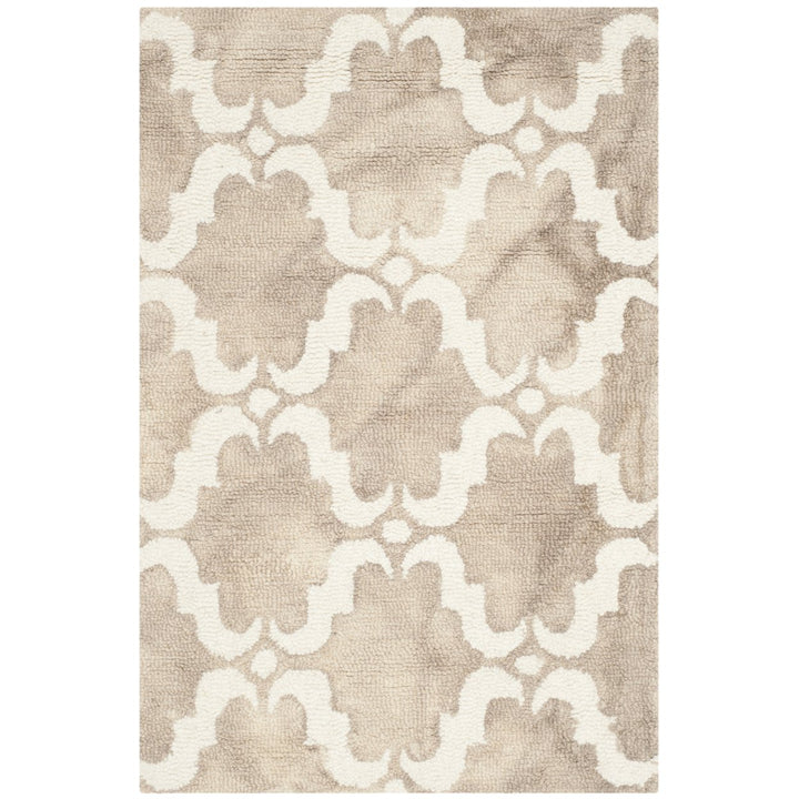 SAFAVIEH Dip Dye DDY536G Handmade Beige / Ivory Rug Image 1