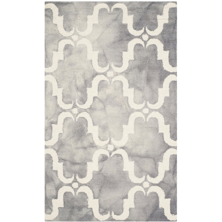 SAFAVIEH Dip Dye DDY536C Handmade Grey / Ivory Rug Image 6