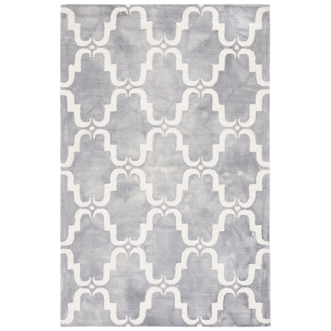 SAFAVIEH Dip Dye DDY536C Handmade Grey / Ivory Rug Image 7