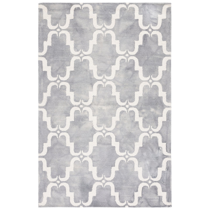 SAFAVIEH Dip Dye DDY536C Handmade Grey / Ivory Rug Image 7