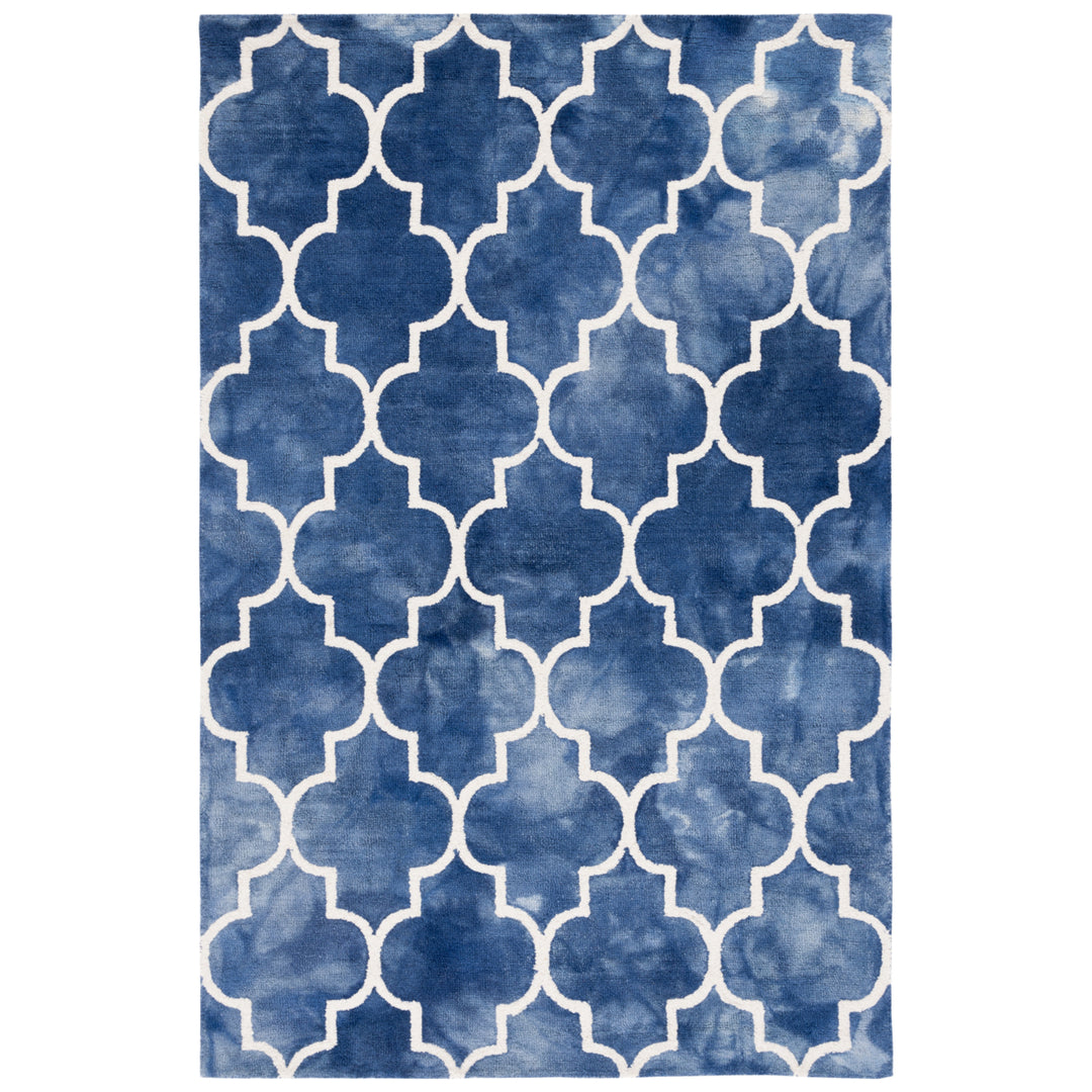 SAFAVIEH Dip Dye DDY535N Handmade Navy / Ivory Rug Image 6