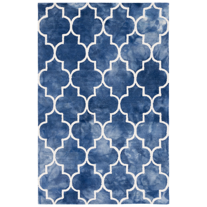 SAFAVIEH Dip Dye DDY535N Handmade Navy / Ivory Rug Image 6