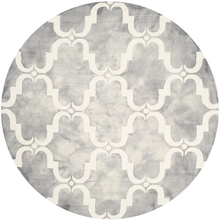 SAFAVIEH Dip Dye DDY536C Handmade Grey / Ivory Rug Image 1