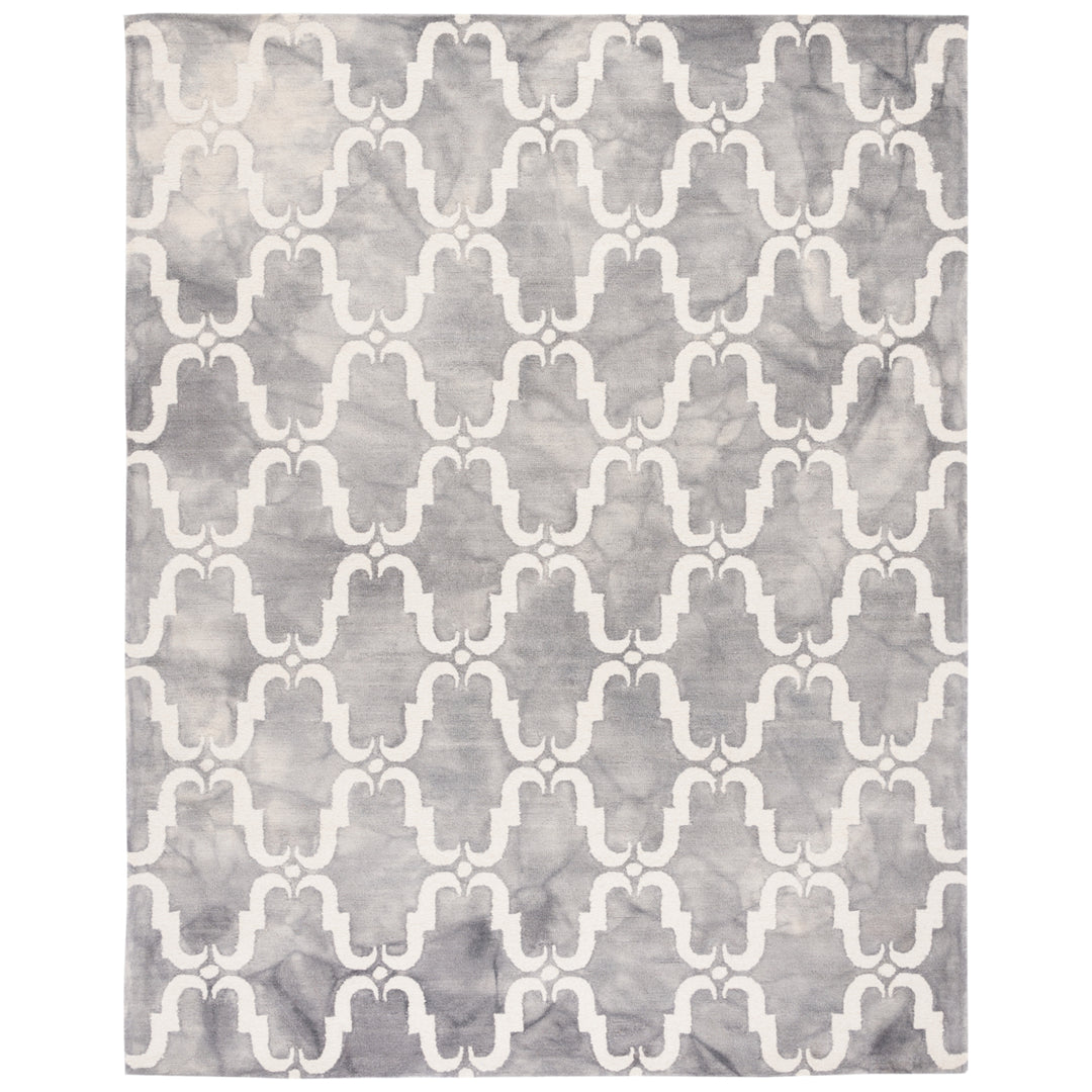 SAFAVIEH Dip Dye DDY536C Handmade Grey / Ivory Rug Image 10