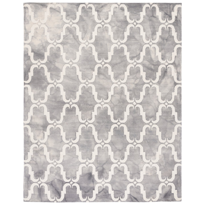 SAFAVIEH Dip Dye DDY536C Handmade Grey / Ivory Rug Image 10