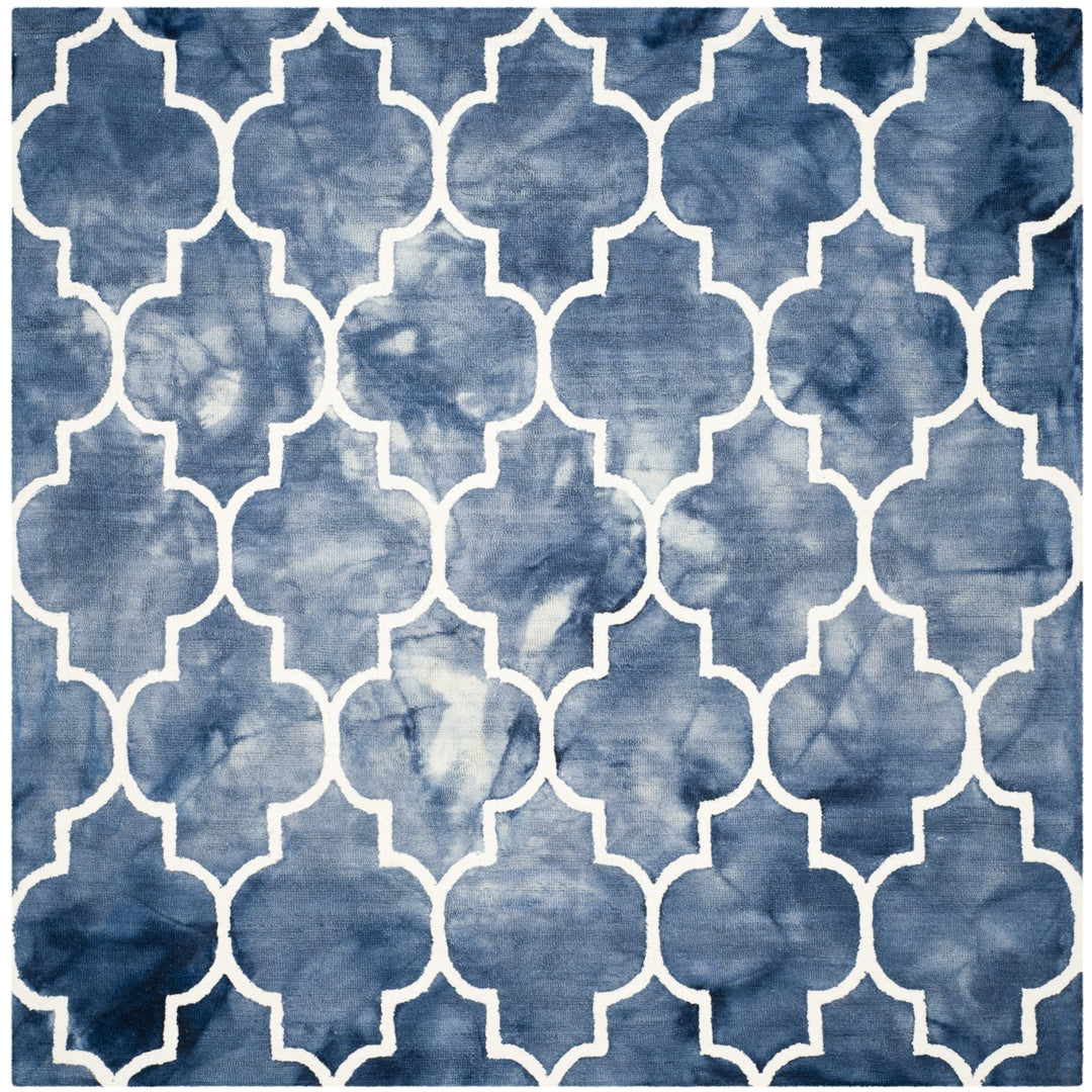 SAFAVIEH Dip Dye DDY535N Handmade Navy / Ivory Rug Image 9