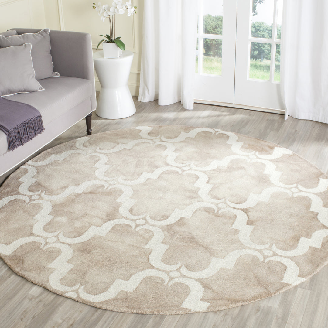 SAFAVIEH Dip Dye DDY536G Handmade Beige / Ivory Rug Image 10