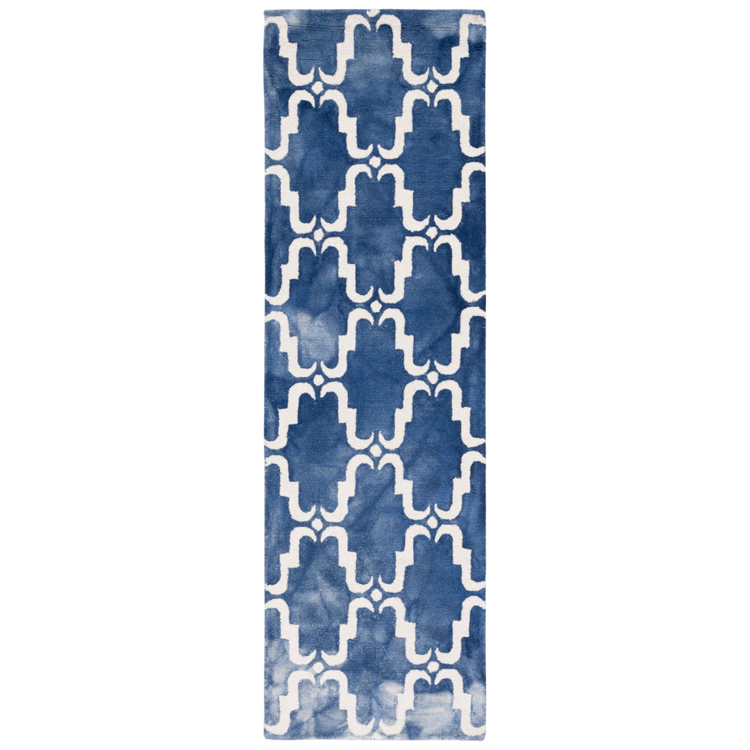 SAFAVIEH Dip Dye DDY536N Handmade Navy / Ivory Rug Image 5