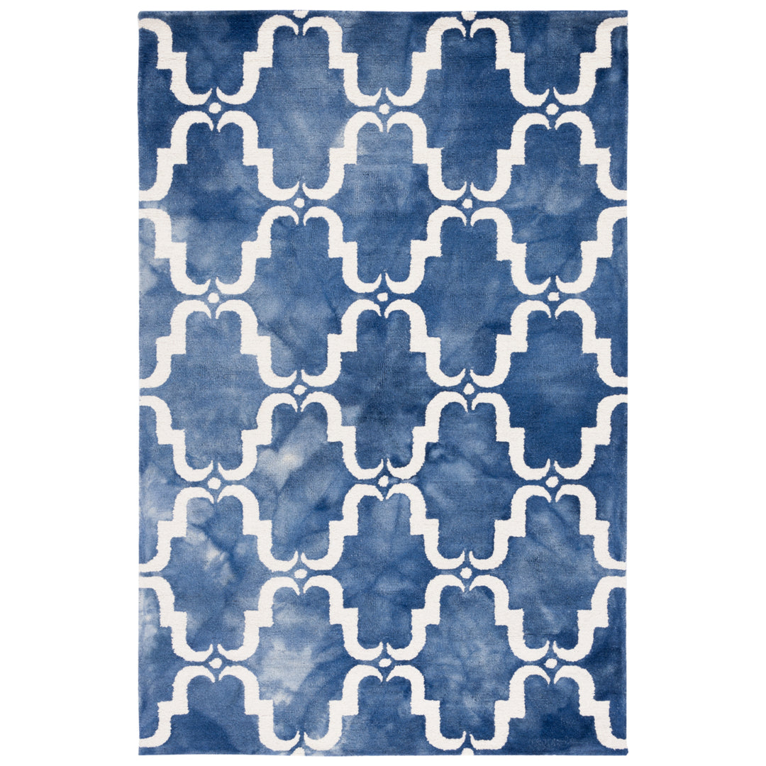 SAFAVIEH Dip Dye DDY536N Handmade Navy / Ivory Rug Image 7