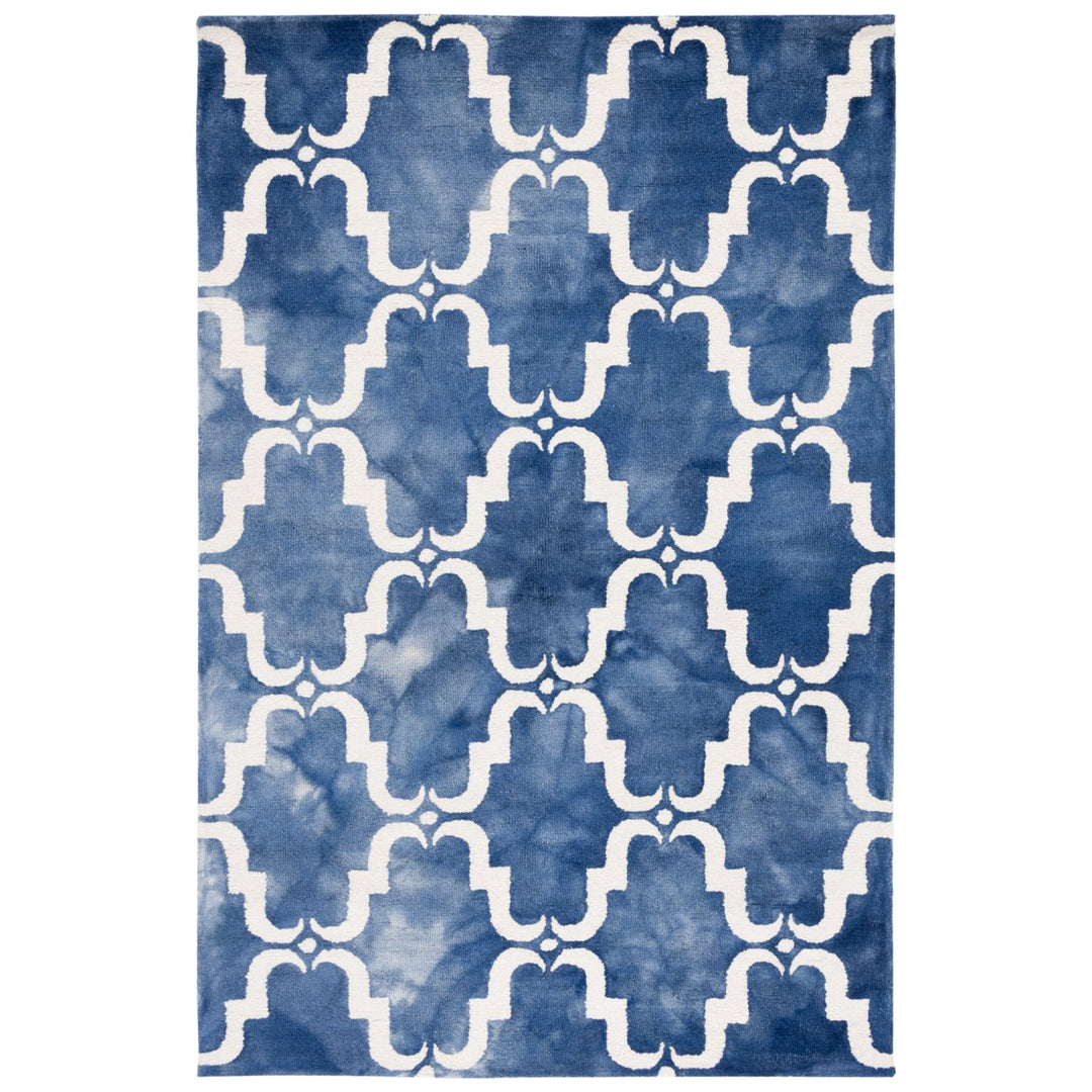 SAFAVIEH Dip Dye DDY536N Handmade Navy / Ivory Rug Image 1