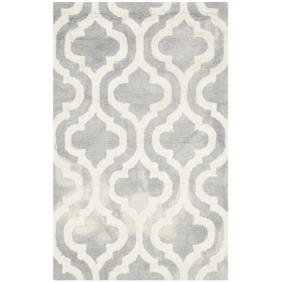 SAFAVIEH Dip Dye DDY537C Handmade Grey / Ivory Rug Image 3