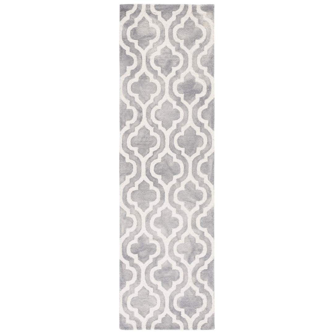 SAFAVIEH Dip Dye DDY537C Handmade Grey / Ivory Rug Image 4