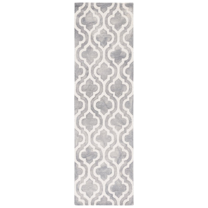 SAFAVIEH Dip Dye DDY537C Handmade Grey / Ivory Rug Image 1