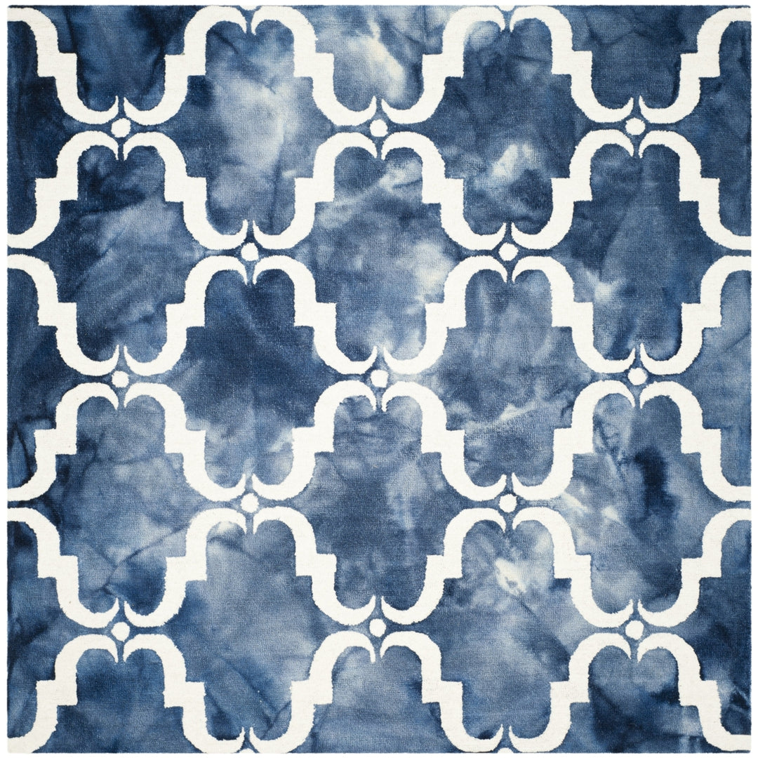 SAFAVIEH Dip Dye DDY536N Handmade Navy / Ivory Rug Image 9