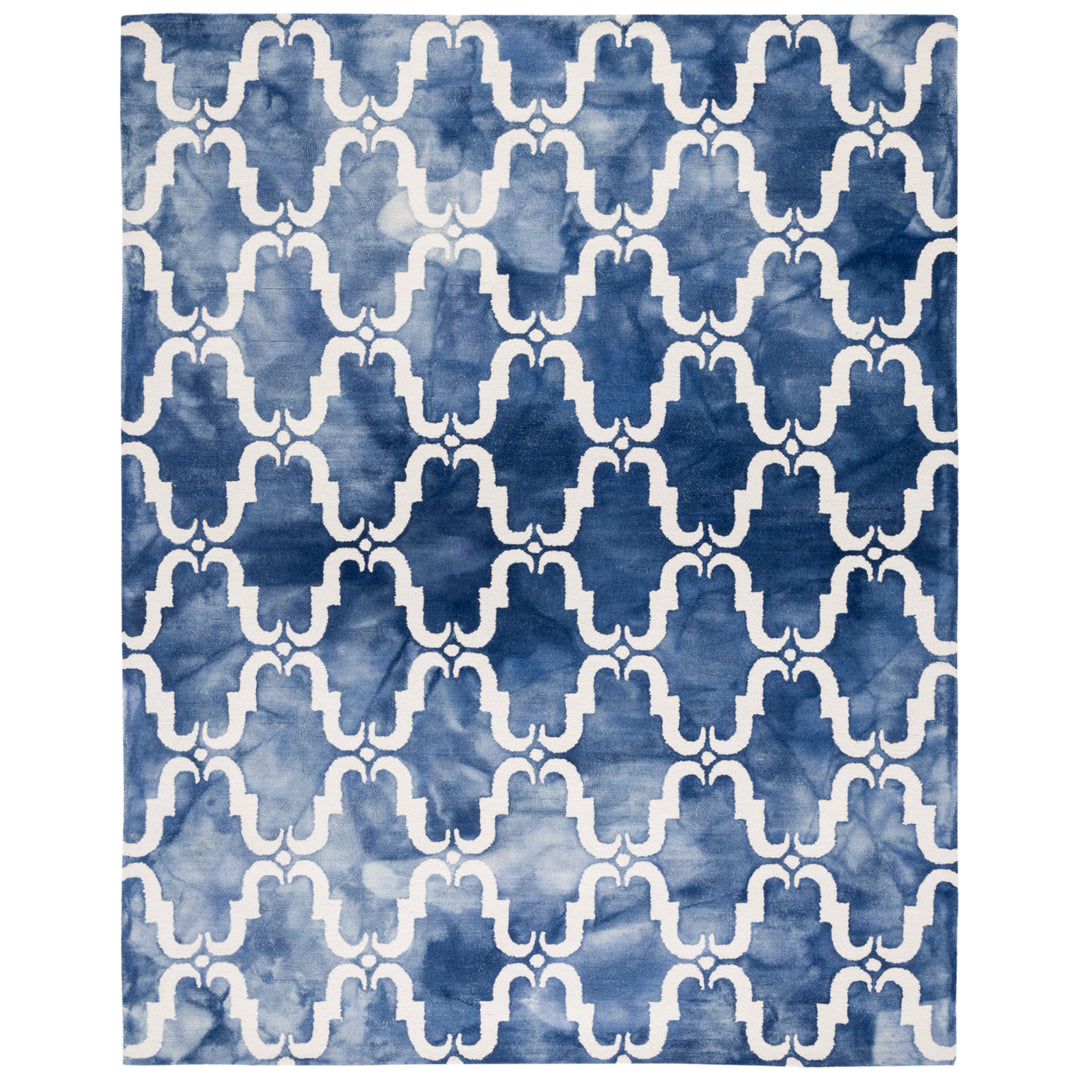 SAFAVIEH Dip Dye DDY536N Handmade Navy / Ivory Rug Image 10