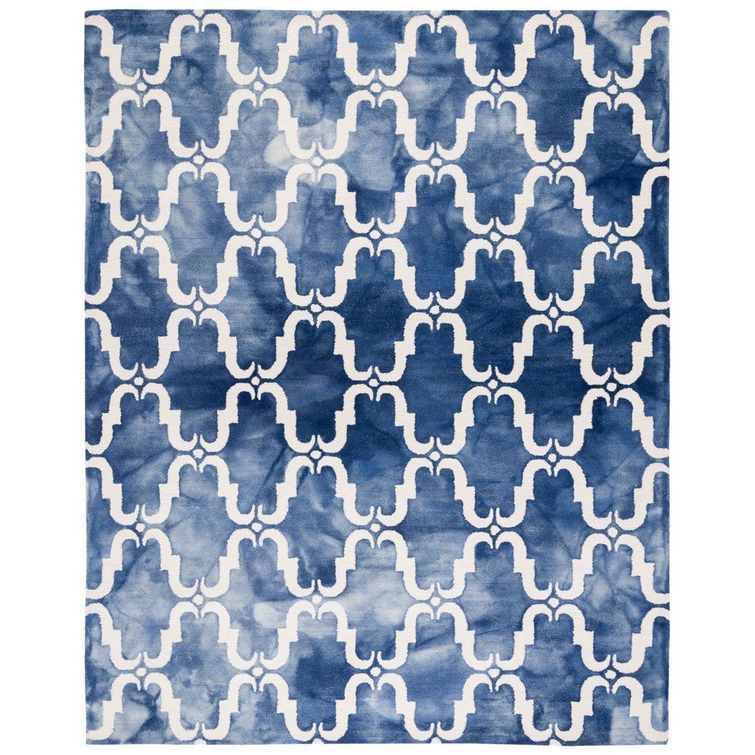 SAFAVIEH Dip Dye DDY536N Handmade Navy / Ivory Rug Image 1