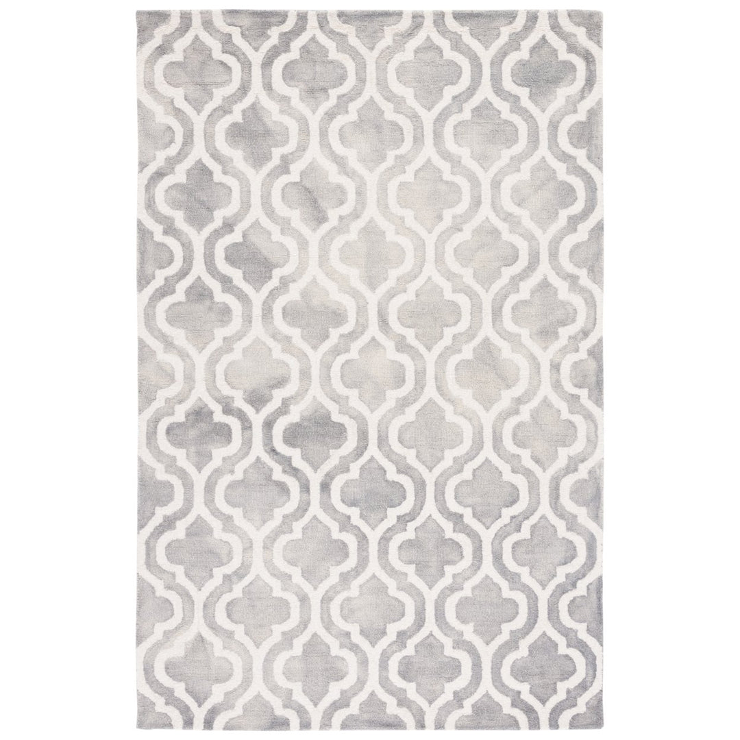 SAFAVIEH Dip Dye DDY537C Handmade Grey / Ivory Rug Image 1