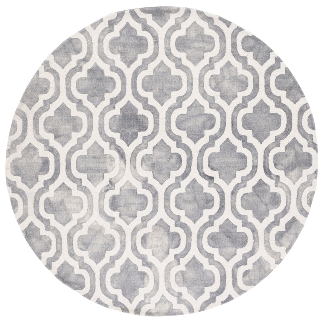 SAFAVIEH Dip Dye DDY537C Handmade Grey / Ivory Rug Image 7