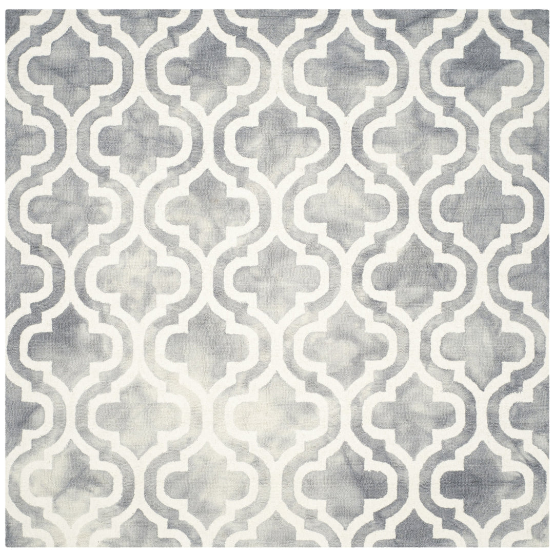 SAFAVIEH Dip Dye DDY537C Handmade Grey / Ivory Rug Image 8