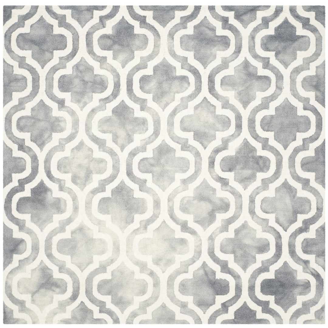 SAFAVIEH Dip Dye DDY537C Handmade Grey / Ivory Rug Image 1