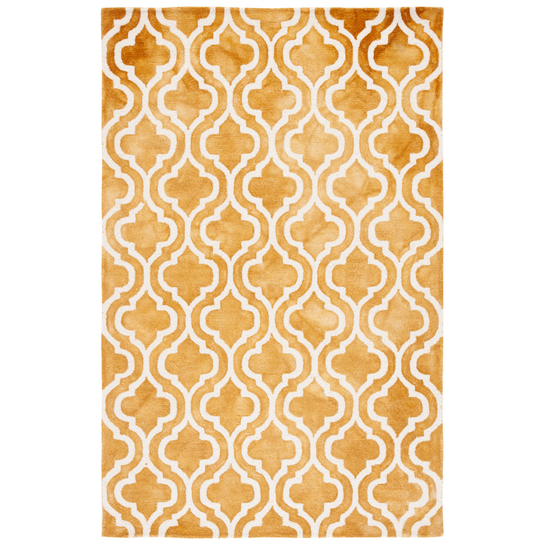 SAFAVIEH Dip Dye DDY537H Handmade Gold / Ivory Rug Image 5