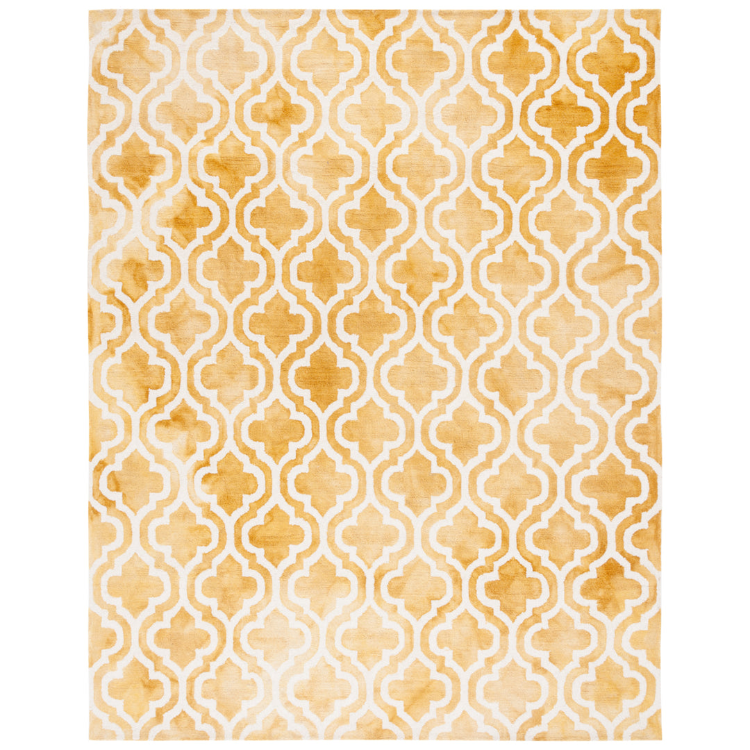 SAFAVIEH Dip Dye DDY537H Handmade Gold / Ivory Rug Image 6