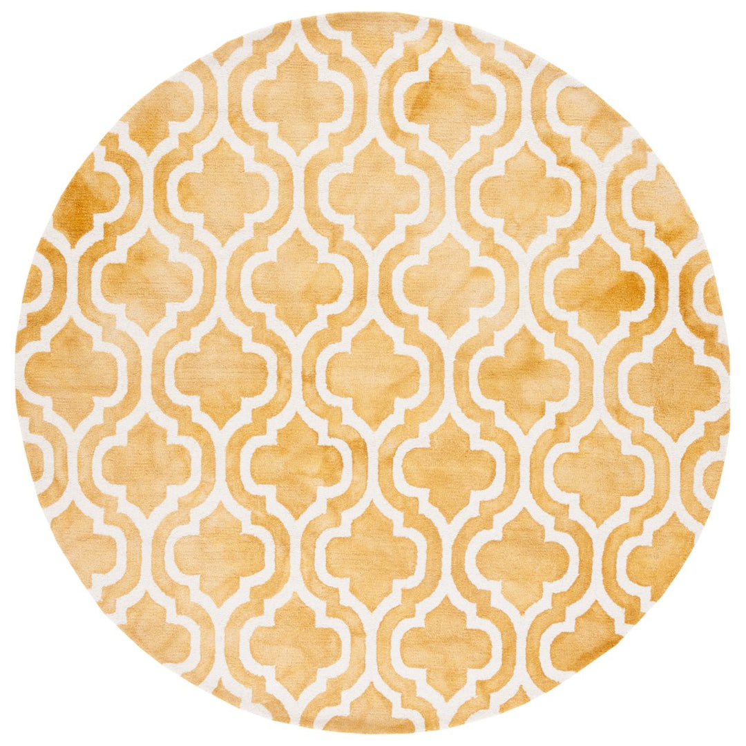 SAFAVIEH Dip Dye DDY537H Handmade Gold / Ivory Rug Image 1