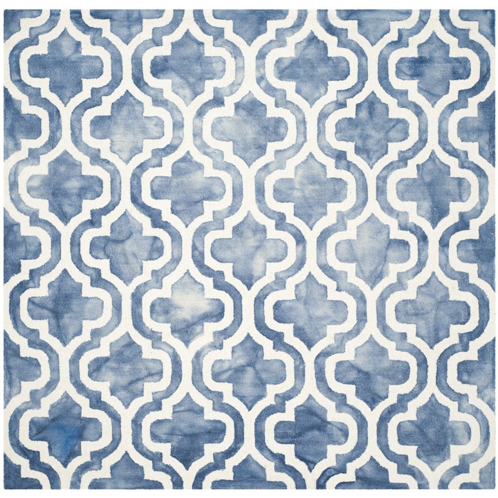 SAFAVIEH Dip Dye DDY537K Handmade Blue / Ivory Rug Image 1