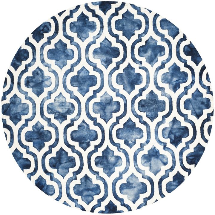 SAFAVIEH Dip Dye DDY537N Handmade Navy / Ivory Rug Image 1