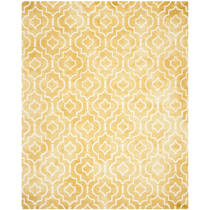 SAFAVIEH Dip Dye DDY538H Handmade Gold / Ivory Rug Image 1