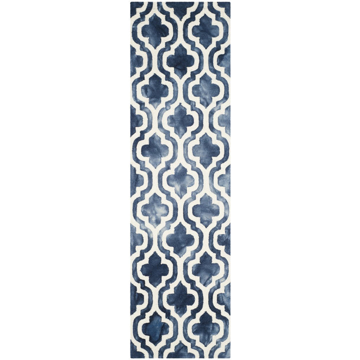 SAFAVIEH Dip Dye DDY537N Handmade Navy / Ivory Rug Image 1