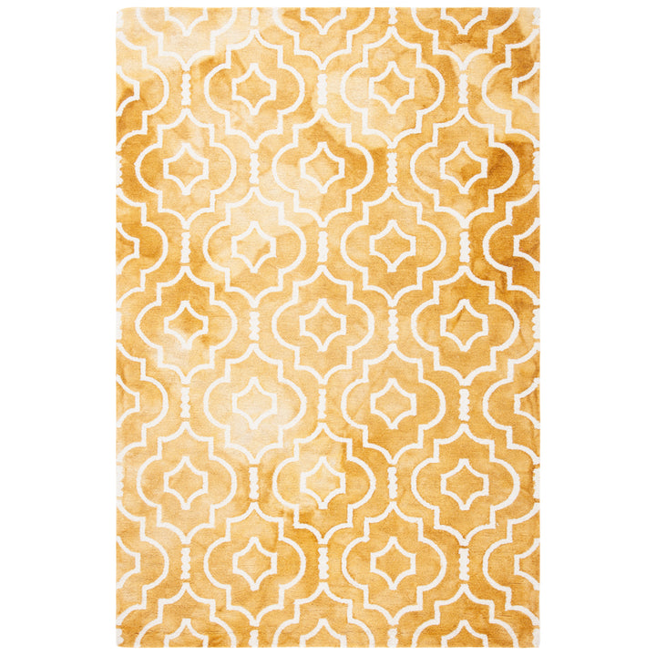 SAFAVIEH Dip Dye DDY538H Handmade Gold / Ivory Rug Image 7