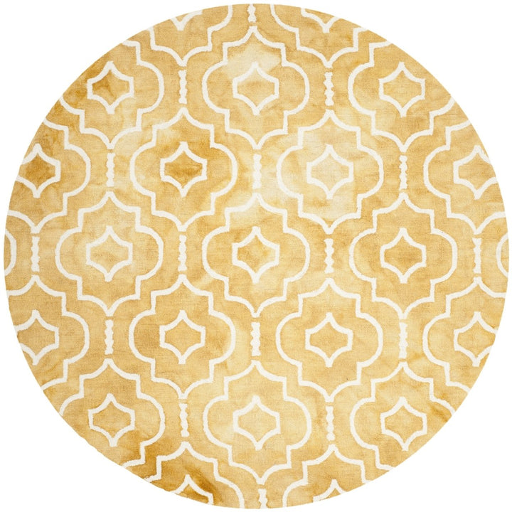 SAFAVIEH Dip Dye DDY538H Handmade Gold / Ivory Rug Image 1