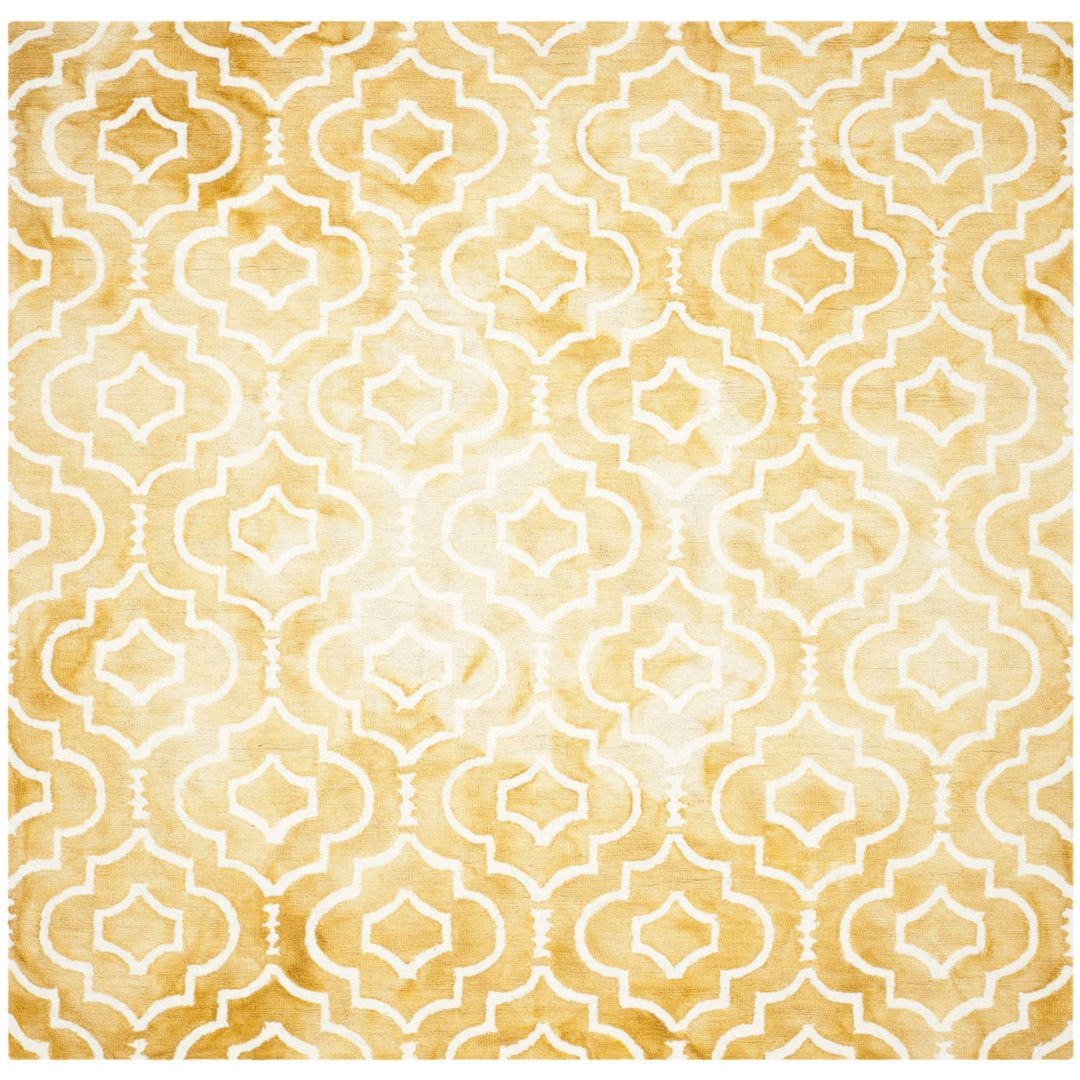 SAFAVIEH Dip Dye DDY538H Handmade Gold / Ivory Rug Image 9