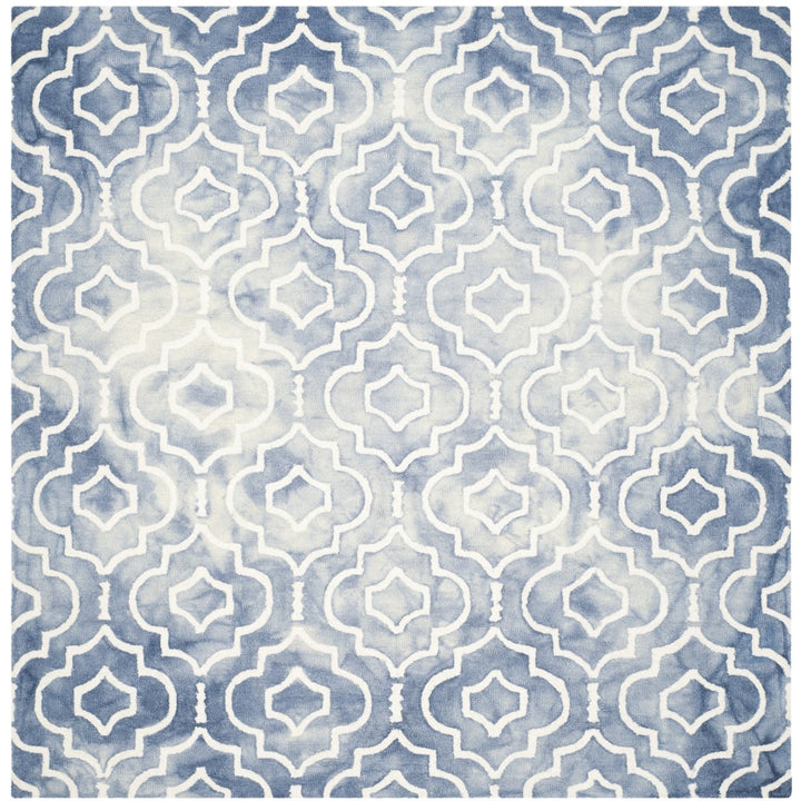 SAFAVIEH Dip Dye DDY538K Handmade Blue / Ivory Rug Image 9