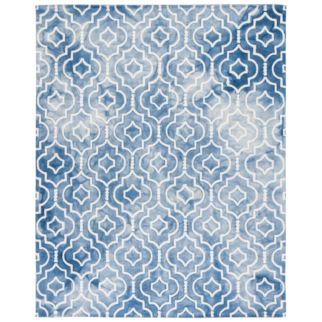 SAFAVIEH Dip Dye DDY538K Handmade Blue / Ivory Rug Image 10