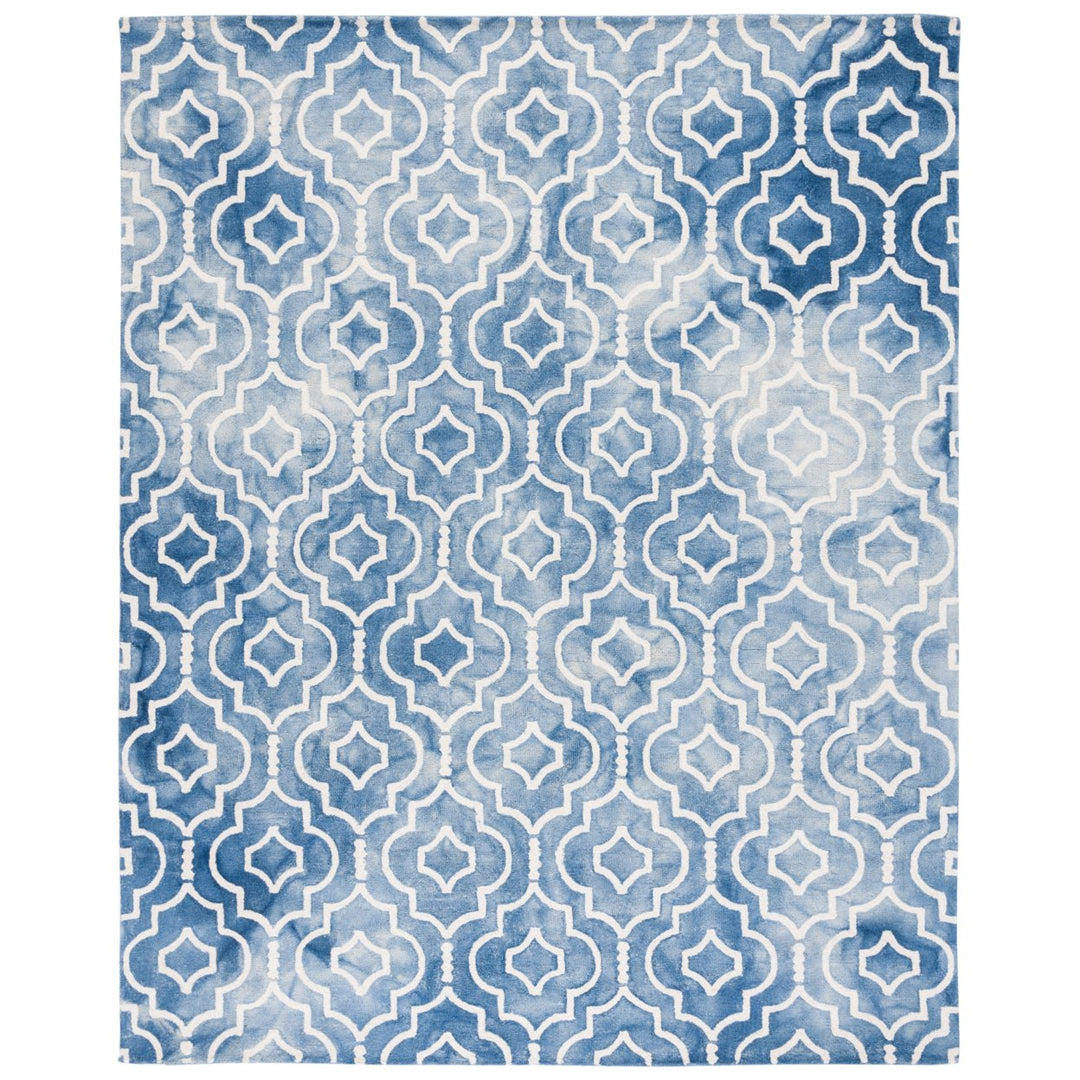 SAFAVIEH Dip Dye DDY538K Handmade Blue / Ivory Rug Image 1