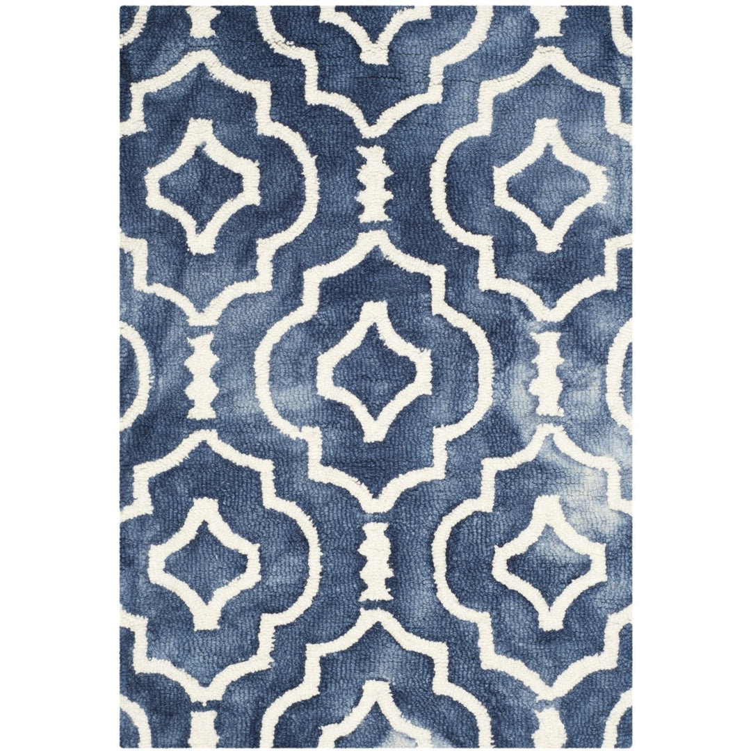 SAFAVIEH Dip Dye DDY538N Handmade Navy / Ivory Rug Image 1