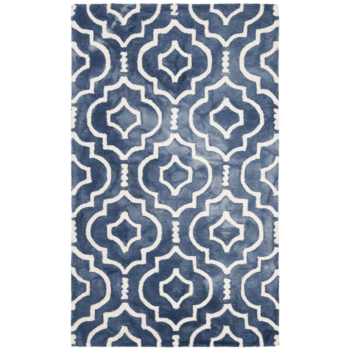 SAFAVIEH Dip Dye DDY538N Handmade Navy / Ivory Rug Image 6