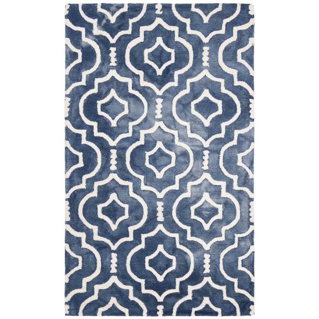 SAFAVIEH Dip Dye DDY538N Handmade Navy / Ivory Rug Image 1